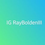 Ray Bolden III - @igrayboldeniii - Instagram