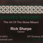 Rick Sharpe - @sharpemasonry1 - Instagram