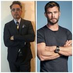 Robert Jr e Chris Hemsworth - @chrish_robertdjr - Instagram