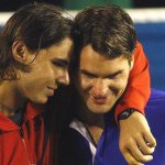 Roger Federer and Rafael Nadal - @fedalfans - Instagram