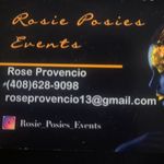 Rose Horne - @rosie_posie_events - Instagram