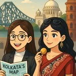 Roshni & Shruti 🧿🫶🏼 - @unfold_kolkata - Instagram