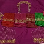 Maggam blouse - @royal4season - Instagram