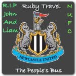 Nufc Away Day Travel - @ruby_travel_the_peoples_bus - Instagram