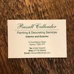 Russell Callender - @rcpaintingandecorating - Instagram