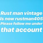 rusty m garner - @rustmanvintage - Instagram