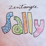 Sally Molina & her doodles - @zentanglesally - Instagram