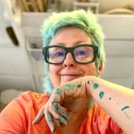 Sam  Weeks - Abstract Acrylic Artist - @samweeksartist - Instagram