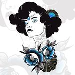 𝕾𝖆𝖓𝖉𝖗𝖆 - 𝕭𝖑𝖚𝖊 𝕾𝖕𝖆𝖗𝖐 - @blue_spark_tattoo - Instagram