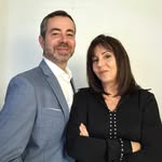 Sandra Léoni et Stéphane Drouville Immobilier - @sandra.stephane.immobilier - Instagram