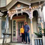 Sara + Stephen - @victorian_redux - Instagram