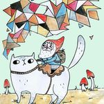 Sarah Barkan - @gnomes.riding.cats - Instagram