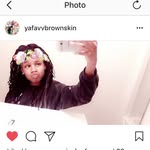 Savannah Mock - @yafavvbrownskin - Instagram