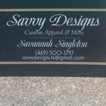 Savannah Singleton - @savvydesigns.tx - Instagram