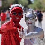 Scarlet & Gray - @unlvglittersquad - Instagram