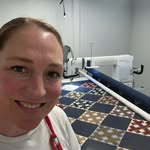 Professional Long Arm Quilter | E2E+Trim+Bind | Shannon Overton - @cardinalquiltnmore - Instagram