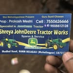 Shreya John Deere Tractor's - @shreya_johndere_tractor_works - Instagram