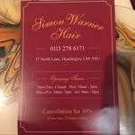 Simonwarnerhair - @simonwarnerhair - Instagram