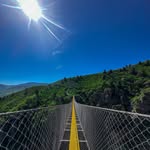 ПОДВЕСНОЙ КАНАТНЫЙ МОСТ 🇰🇬 - @sky_bridge.kg - Instagram