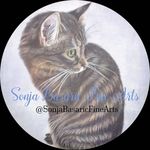 Sonja Basaric Fine Arts - @sonjadiekatze - Instagram