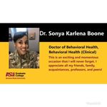 Sonya Karlena Boone - @drskboone - Instagram
