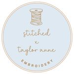 Hand Embroidery by Taylor Hyde - @stitchedxtayloranne - Instagram