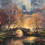 Thomas Kinkade gallery - @thomaskinkadeparamusparkmall - Instagram