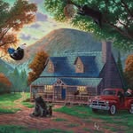 Thomas Kinkade Smoky Mountain - @thomaskinkadesmokymt - Instagram