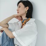 Tina silk scarf - @silkscarf_tina - Instagram
