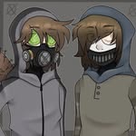X-Virus and Ticci Toby - @toby._.and._.cody.creepypasta - Instagram