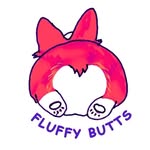 Travis Widrick & Avital Bieg - @fluffybutts_stories - Instagram