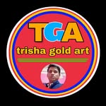 trisha gold art - @tarunsantra964 - Instagram