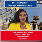 Dr. Vera Daniels for City Council D27 2025 - @dr.veradaniels4citycouncil - Instagram