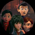 Violet, Wilbur, Penny, Hiro - @futuristicfour - Instagram