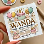 Wanda festas e bolos personalizados - @wanda_festasbolospersonalizado - Instagram