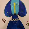 Yvettes abstract painting 2022 - @yvettevalle892 - TikTok