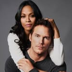 Zoe Saldana & Chris Pratt. - @saldanaspratt - Instagram