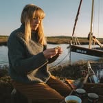 Zoe: bespoke sailing trips | beach hut | Wells holiday lets - @zoenextthesea - Instagram